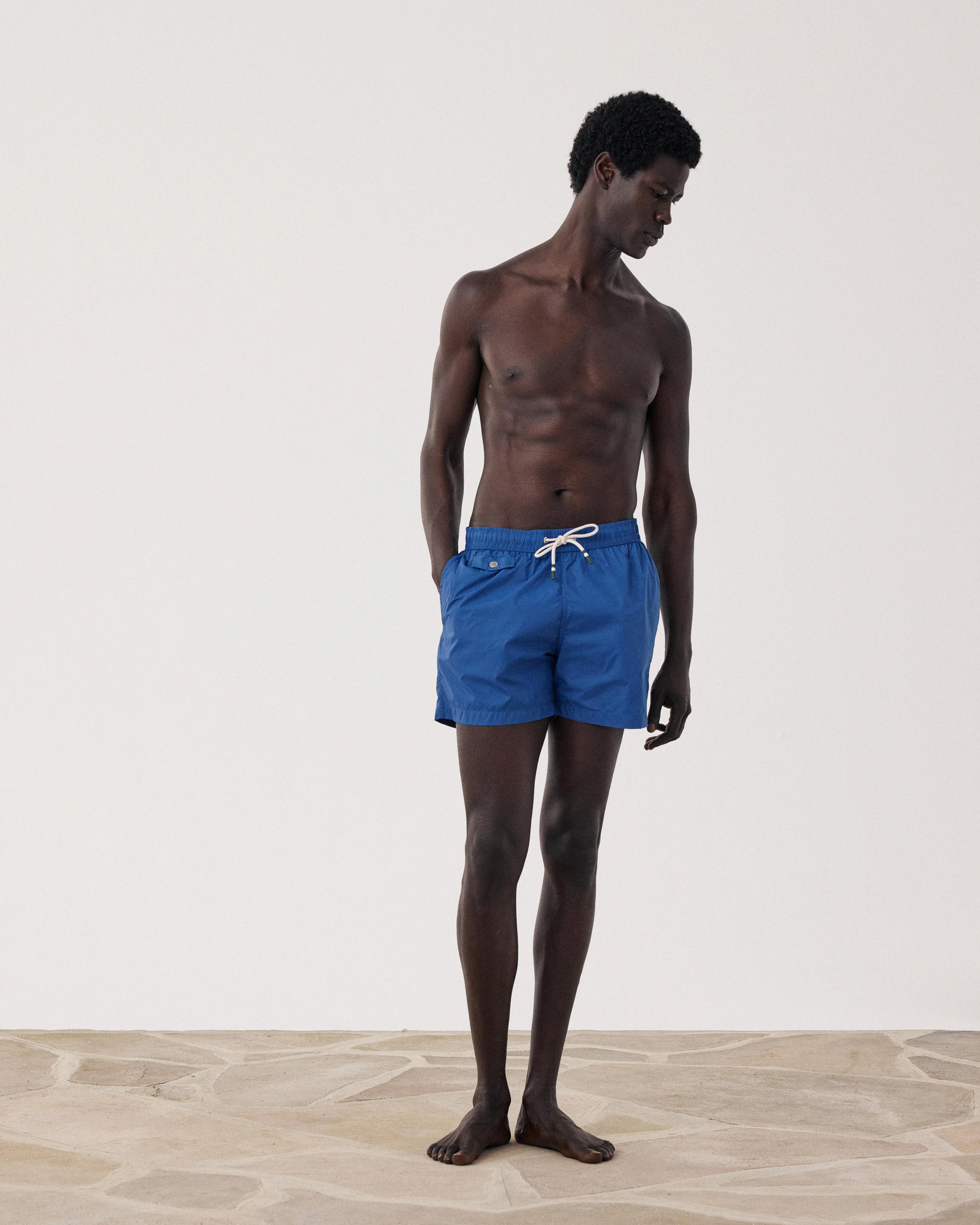 Maillots de bain bleus homme